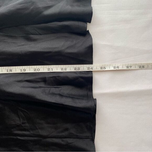 Vintage 90's Victoria's Secret Black Silk Chemise Size Medium - Picture 12 of 12